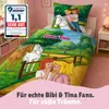 Bibi und Tina Bettwäsche für Mädchen 135x200 80x80 cm Rosa Produktbild-Vorschau 6