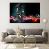 Bilder auf glas - Feuer Audio Kopfhörer - 120x80cm - Produktbild-Vorschau 7