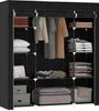 HOMCOM Armoire de rangement penderie en tissu, armoire Voir les images du produit 1