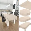 Tischdecke Wachstuch Premium Ornamente Beige Robust Produktbild-Vorschau 2