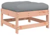 vidaXL 3-tlg. Garten-Lounge-Set mit Kissen Massivholz Produktbild-Vorschau 6