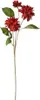 Fiore artificiale Clayre & Eef 70 cm plastica rossa Anteprima dell’immagine prodotto 2