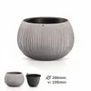 Kvetináč BETON - BOWL s vkladom 29 cm Náhľad obrázku produktu 17