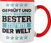 Trendation - Bester Stiefvater Der Welt Geschenk Tasse für Produktbild-Vorschau 1