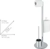 WENKO Stand WC Garnitur Toilettenpapierhalter Produktbild-Vorschau 5