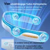 4000mAh Tragbar Nackenventilator 360° Hals Ventilator USB Produktbild-Vorschau 3