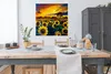 MuchoWow® Poster Gemälde - Ölfarbe - Blumen - Sonnenblume Produktbild-Vorschau 3