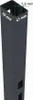 Doppelflügeltor aus Aluminium 3m ANTELAO H.110cm grau Produktbild-Vorschau 13