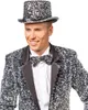Zylinder Silber mit Pailletten Silvester Party Produktbild-Vorschau 5