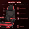 Vinsetto Ergonomischer Bürostuhl Gaming Stuhl Drehstuhl mit Produktbild-Vorschau 4