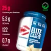 DYMATIZE Elite Casein Protein Powder Smooth Vanilla 1800g Podgląd zdjęcia produktu 2