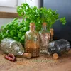 8 x 240 ml leere Glasflasche mit Kork Eckig Fläschchen Öl Produktbild-Vorschau 5
