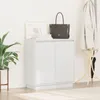 vidaXL Credenza a LED bianca 71 x 34,5 x 75 cm in materiale Anteprima dell’immagine prodotto 5