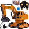 Malplay Telecomandato Bulldozer Escavatore 2.4G Batteria Anteprima dell’immagine prodotto 1