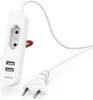 Hama USB-Netzteil mit 1,9 m langem Kabel und Eurobuchse, 2x Náhľad obrázku produktu 1