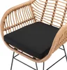 CASARIA® Lot de 2 Chaises Cuisine Design Vintage - Salon de Voir les images du produit 4