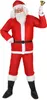 Santa kompletní kostým Vánoce červená a bílá - XXL Náhled obrázku produktu 3