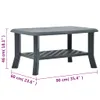 vidaXL Couchtisch Grün 90 x 60 x 46 cm Kunststoff -  Produktbild-Vorschau 8