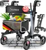 ELONEO Premium Leichtgewicht Rollator faltbar, mit Sitz, Produktbild-Vorschau 1
