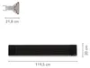 TROTEC Dunkelheizstrahler IRD 1800 Schwarzstrahler, Produktbild-Vorschau 7
