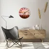 Wanduhr - Rund - Glasuhr - Wiese Getreide Natur - 40x40cm - Produktbild-Vorschau 6