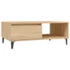 vidaXL Couchtisch Sonoma-Eiche 90x60x35 cm Holzwerkstoff -  Produktbild-Vorschau 3