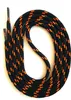 SNORS Sicherheitssenkel rund - SCHWARZ / NEONORANGE - 5mm - Produktbild-Vorschau 1