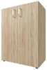 Aktenschrank >Trio< in Eiche - 57x77x34,5cm (BxHxT) Podgląd zdjęcia produktu 1