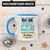 Trendation - Lesen Kaffeetasse Leseratte Geschenkidee Buch Produktbild-Vorschau 3