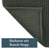 MSV Badteppich/Badematte Teppich - dunkelgrun - 40 x 60 cm Produktbild-Vorschau 2
