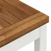 vidaXL Couchtisch Natürlich und Weiß 50 x 100,5 x 45 cm Produktbild-Vorschau 5