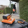 Powerplus 2x20v 5.0/2.5ah Batterie Orange  Orange One Size Produktbild-Vorschau 3