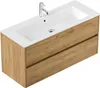 Badmöbel Waschplatz inkl Mineralgussbecken Limes 120 cm Produktbild-Vorschau 1