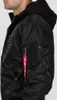 ALPHA INDUSTRIES MA-1 D-TEC Schwarz Produktbild-Vorschau 3