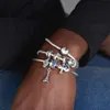 Ciondolo Pandora Blue Pavé Clip 791817NSBMX Anteprima dell’immagine prodotto 10
