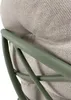 Outdoor-Schaukelstuhl Cozy 117 x 82 x 97 cm Aluminium Olefin Grün Beige_Natur24 Produktbild-Vorschau