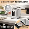 Grille-pain 2 fentes Acier inoxydable Proficook PC-TA1279 Voir les images du produit 22