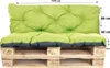 Palettenkissen set 120x60x60cm, Palettenkissen Limette, Produktbild-Vorschau 2
