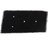 A black foam filter with four small white dots is shown against a white background. Produktbild-Vorschau