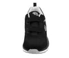 A front view of a black sneaker with white accents and logos. Produktbild-Vorschau
