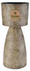 Vyveo - Bloempot "Pillar" - Bruin (Retro) - 33x75 cm Productafbeelding-voorbeeld 1