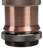 Lampenfassung E27 vintage Edison Lampensockel Rotbronze Produktbild-Vorschau 2