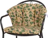 A close-up shot of a chair cushion with a leaf pattern. Produktbild-Vorschau