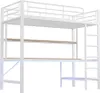 Letto a soppalco Sweiko 90x200 cm, con usb e presa di Anteprima dell’immagine prodotto 7