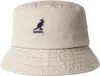 Kangol rollbar Washed Bucket Fischerhut aus reiner Baumwolle in grün