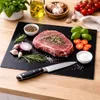 Skleněná krájecí deska 20 x 30 cm, černá – tvrzené Náhled obrázku produktu 2