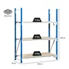 Weitspannregal MAXIMUS | Grundregal | HxBxT 200x200x50cm | Produktbild-Vorschau 2