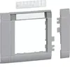 Hager GR0802ALAN Blende 1 St. Aluminium Produktbild-Vorschau 1