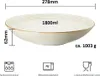 Thomas Teller tief Nature ø 28cm leaf, Rund, Steingut, Produktbild-Vorschau 5
