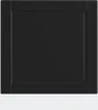 vidaXL Geschirrspülerblende Porto Schwarz 60x1,5x57 cm Produktbild-Vorschau 4